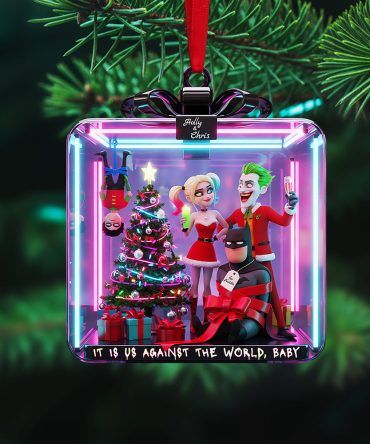 Mischievous Couple Personalized Gifts For Couple Christmas Ornament 01Pata091025