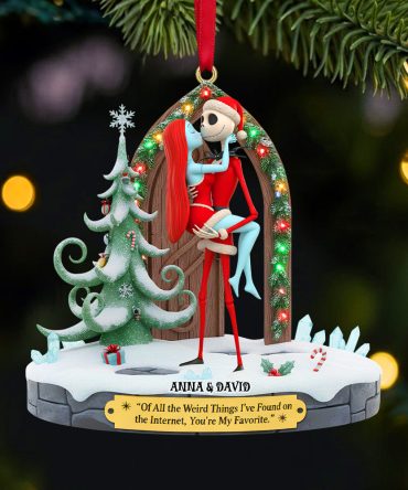 Funny Internet Couple Personalized Gifts For Couple Christmas Ornament 03Ohtn131025