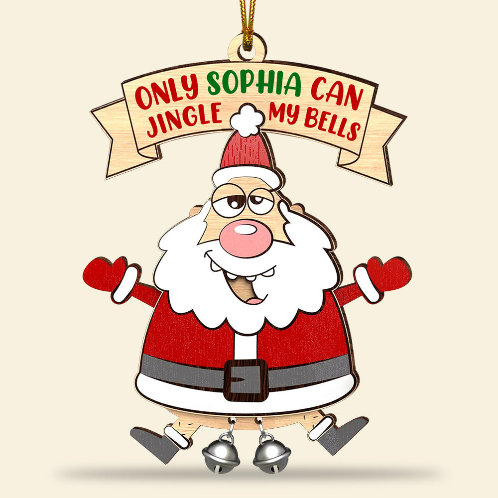 Personalized Gifts For Christmas Ornament Naughty Santa 06Acqn180924 - Image 4