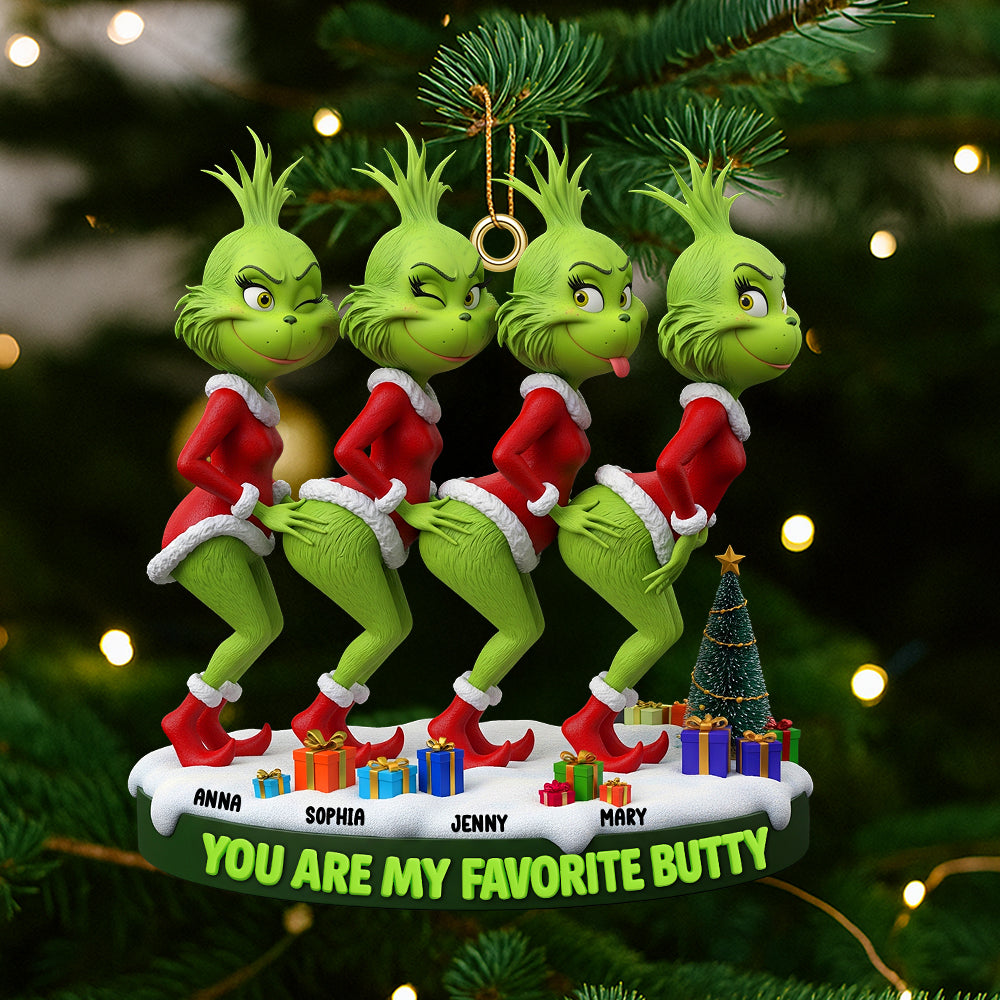 Personalized Funny Gifts For Besties Christmas Ornament 04Ohtn150925