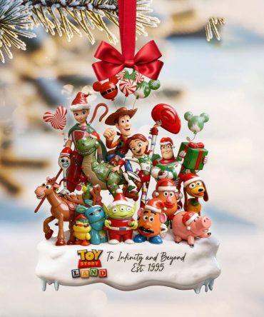 Cute Toy Gang Anniversary Ornament - Christmas Gifts For Movie Fans 02Qhlu141025