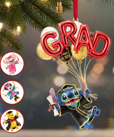 Graduation Ornament - Personalized Gifts For Graduation Christmas Ornament 01Namg250925