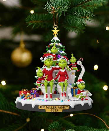 Personalized Gifts For Family Christmas Ornament 02Natn180925