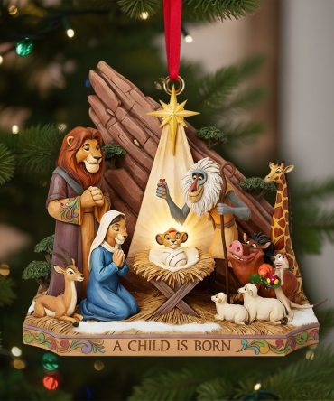 Born Of A Pride Nativity Christmas Ornament - Gifts For Movie Fans 05Qhlu240925