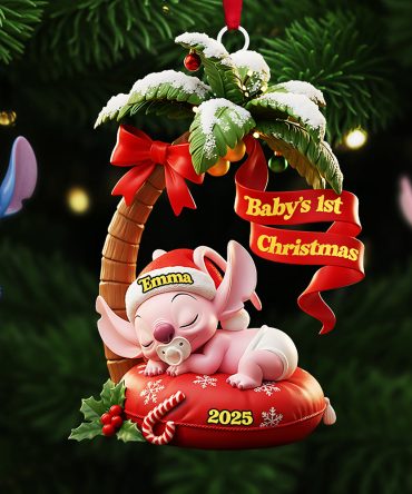 Personalized Gifts For Christmas, New Born Baby Acrylic Ornament 03Kita300925