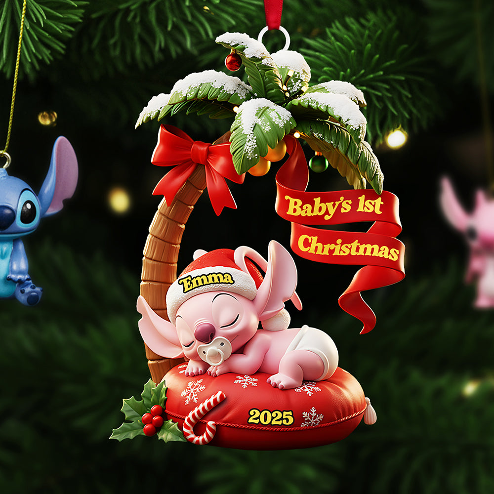 Personalized Gifts For Christmas, New Born Baby Acrylic Ornament 03Kita300925