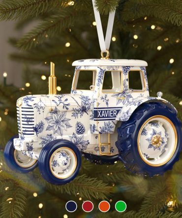 Personalized Gifts For Farmers Christmas Ornament 02Pgmg011025