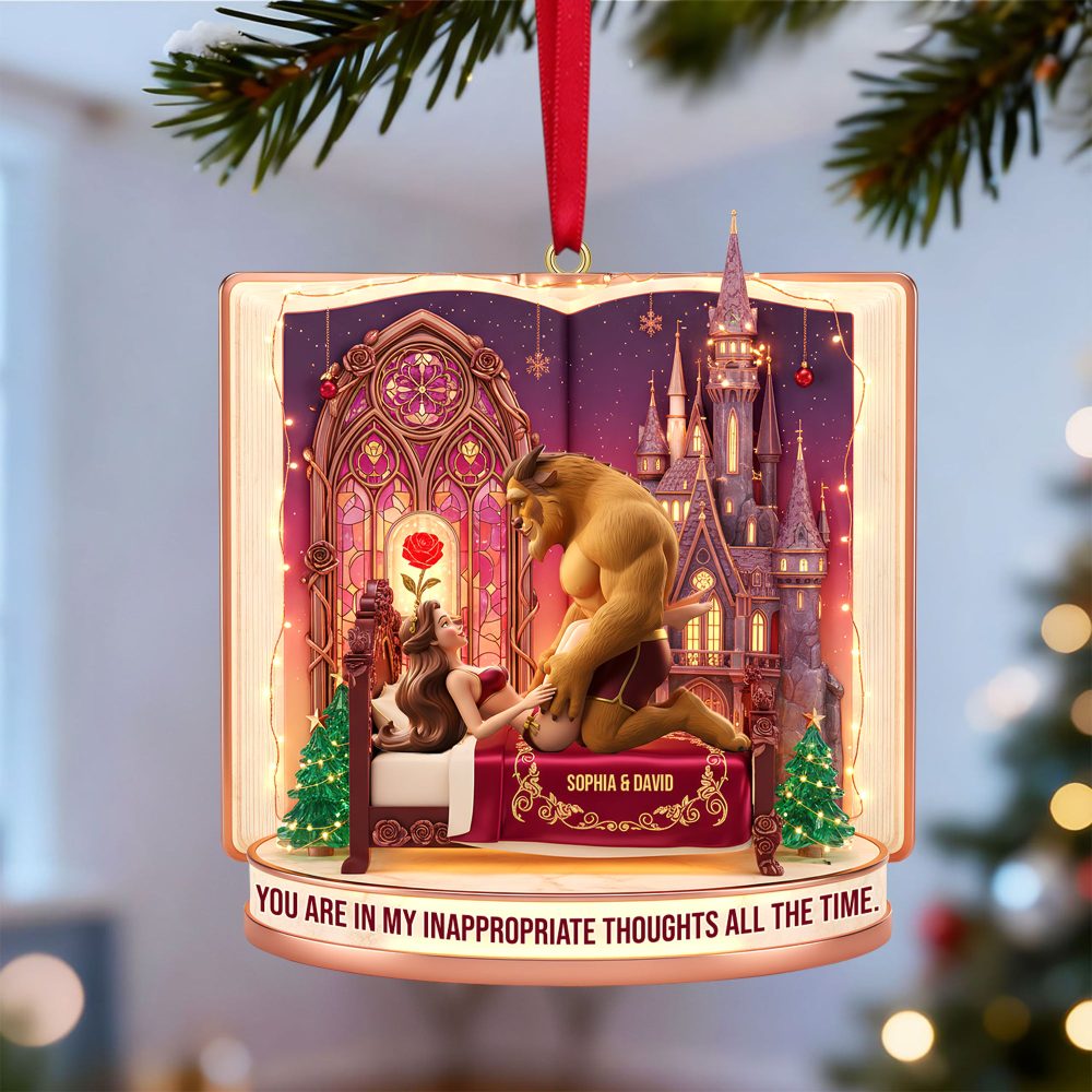 Personalized Gifts For Couple Christmas Ornament 03Ohtn231025 - Image 2