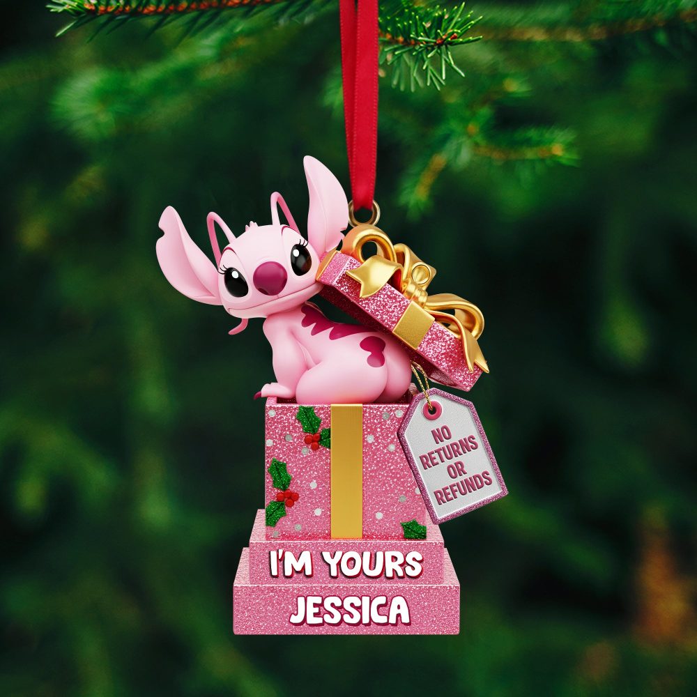 Funny Alien Couple Ornament - Personalized Christmas Gift For Couples 01Hylu230925 - Image 3