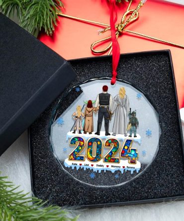 Galaxy Family Ornament - Personalized Gifts For Family