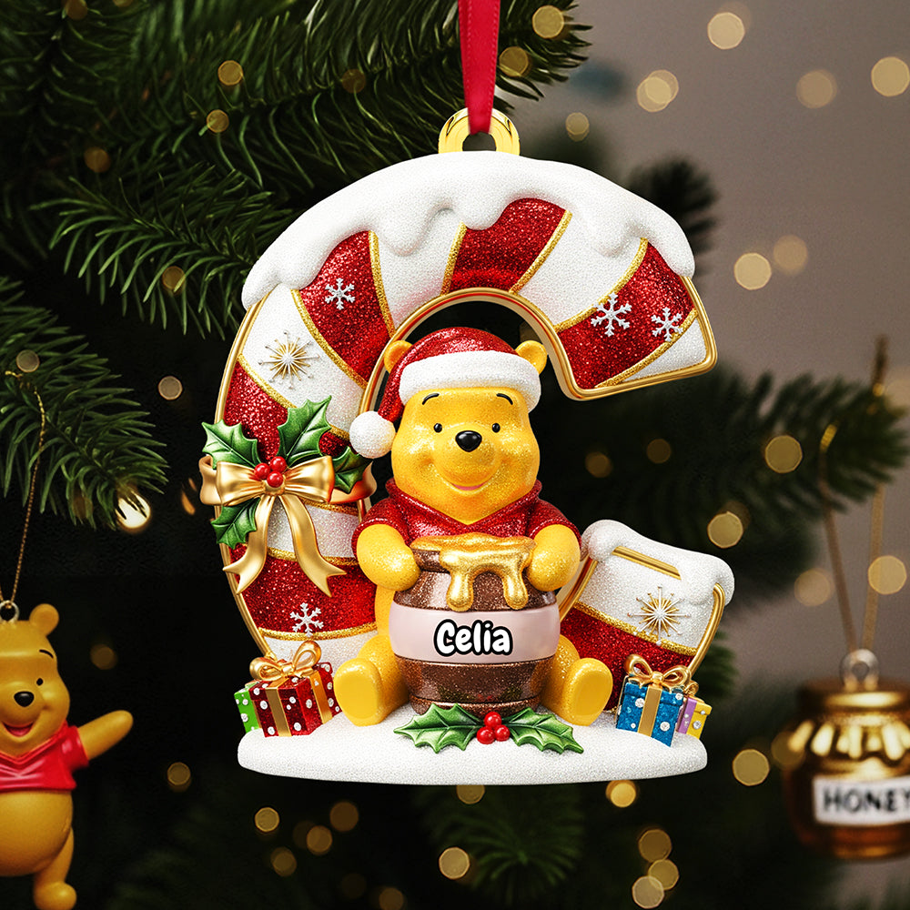 “A Sweet Touch Of Joy - Custom Cute Character Ornament For Loved Ones”