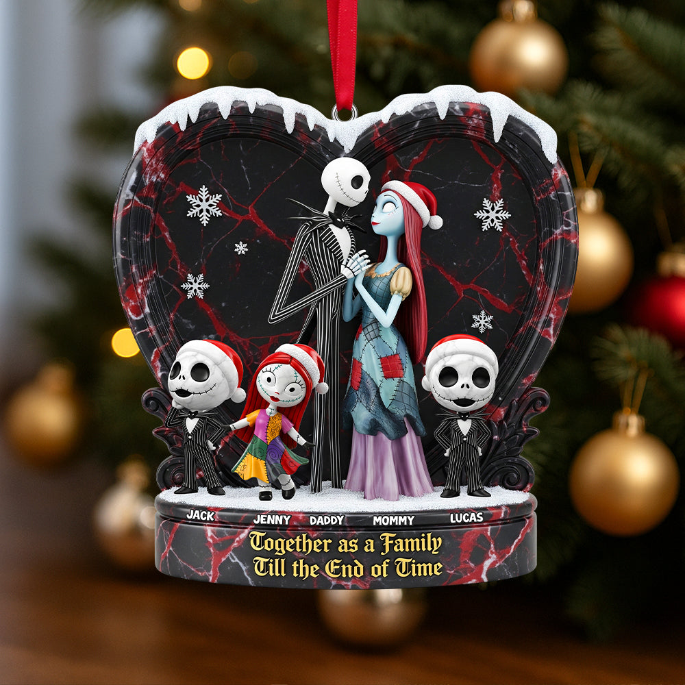 Together As A Family - Personalized Christmas Ornament For Loved Ones - Image 2