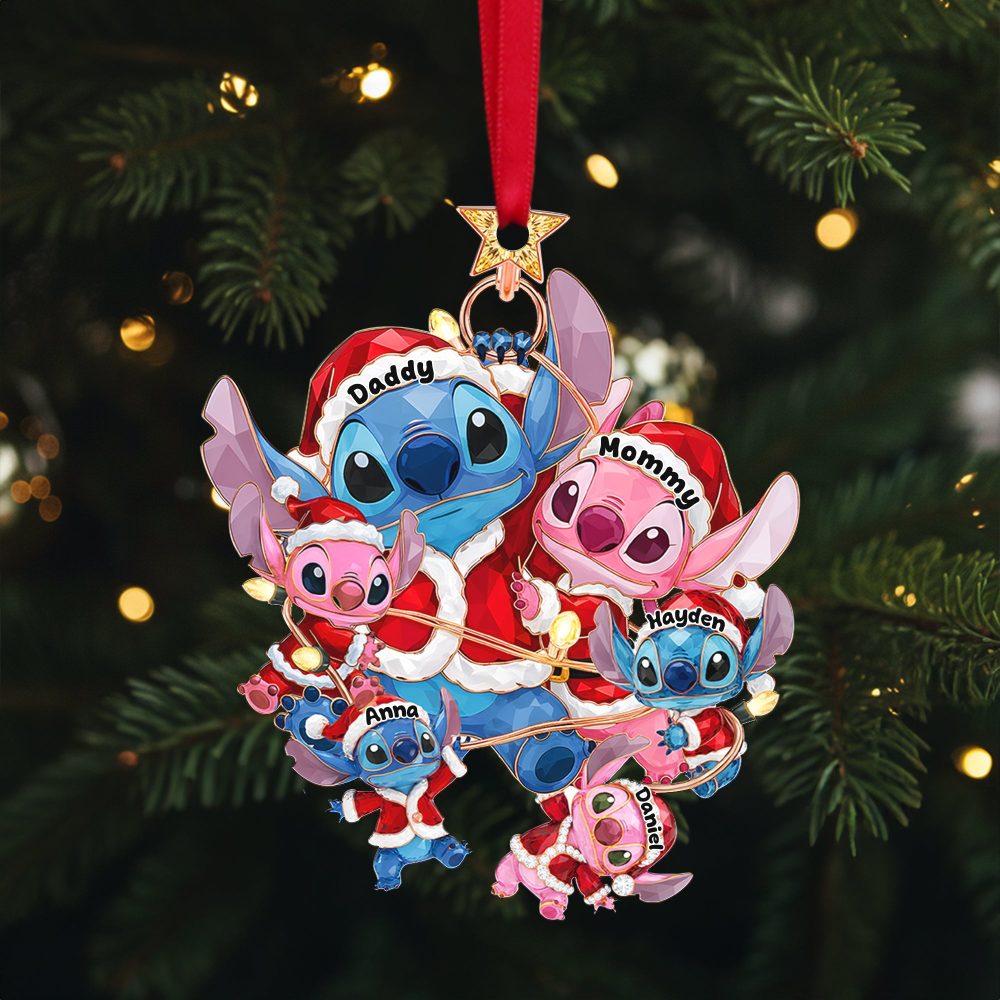 Celebrate Family Love With Our Mischievous Family Tree Ornament - Personalized Gift For All Loved Ones - Image 4