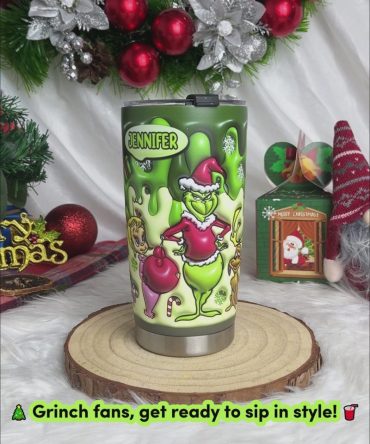 Grinch Any Name - Personalized Tumbler