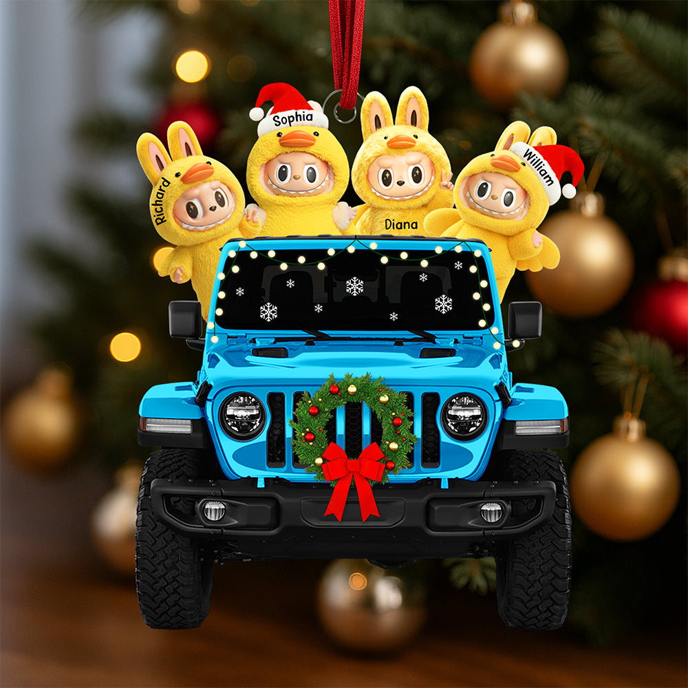 Adventure Awaits! Personalized Off-Road Christmas Ornament - Perfect Gift For Off-Road Lovers