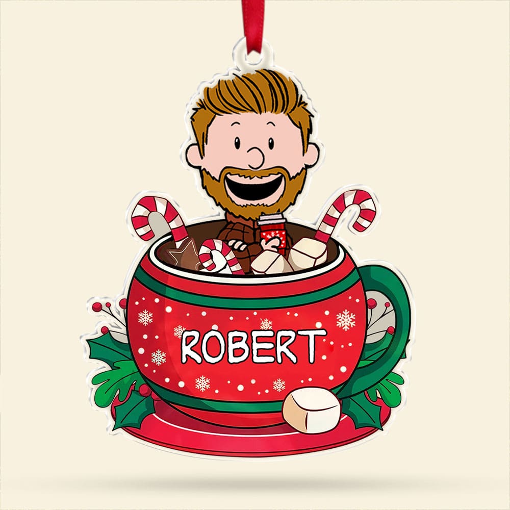 Personalized Christmas Ornament For Family - Custom Name Holiday Decoration - Image 5