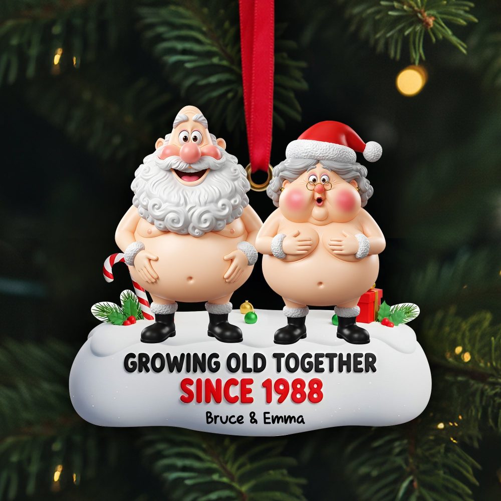 Growing Old Together - Personalized Funny Gift For Couples - Image 4