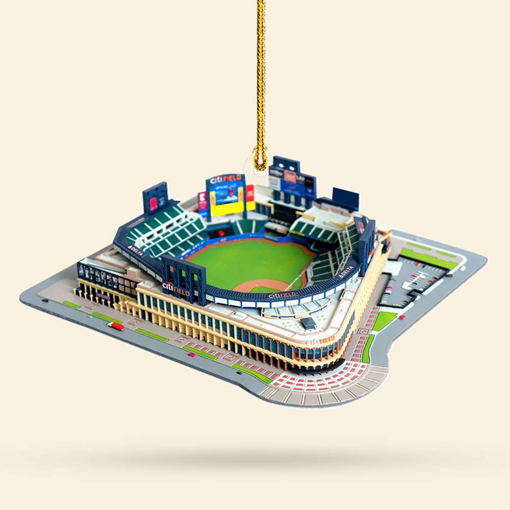 Personalized Baseball Stadium Ornament - Perfect Gift For Baseball Enthusiasts - Image 6