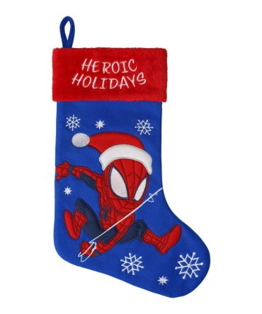 Spider-Man Among Snowflakes  Christmas Stocking