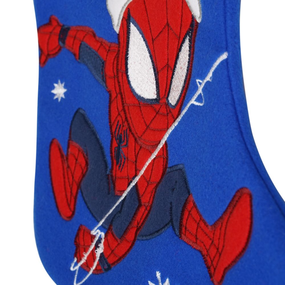Spider-Man Among Snowflakes Christmas Stocking - Image 2