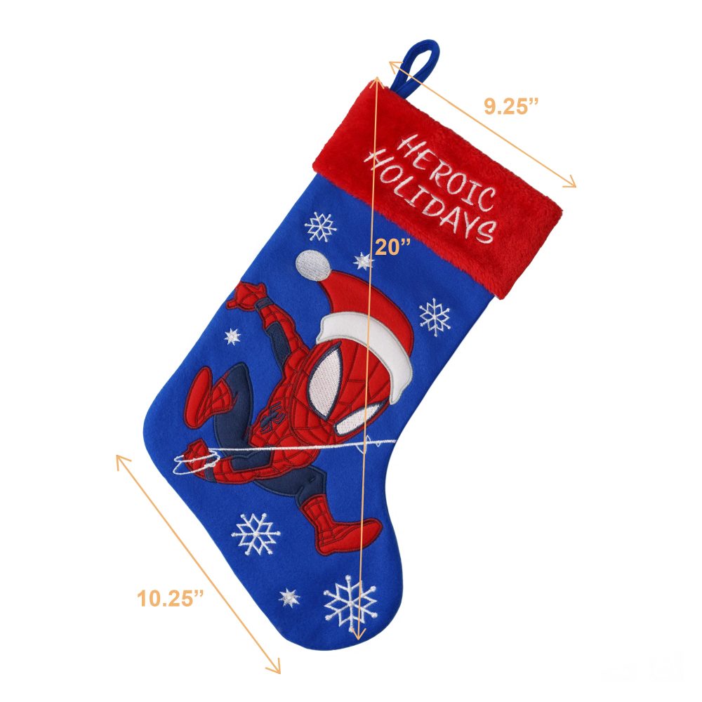 Spider-Man Among Snowflakes Christmas Stocking - Image 3