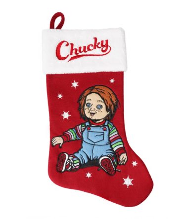 Chucky 20 Inch Appliqué Christmas Stocking