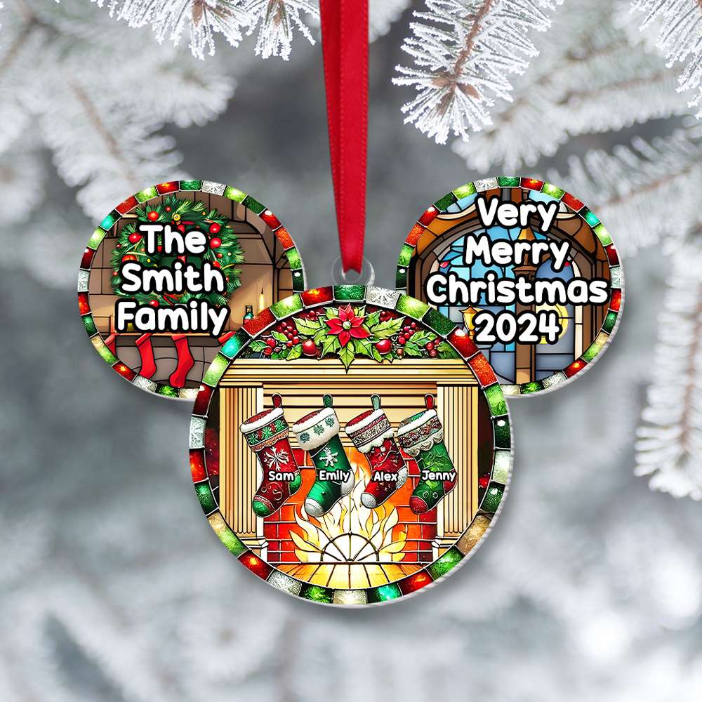 Personalized Christmas Gifts For Family Ornament Acrylic 03Xqmh280924