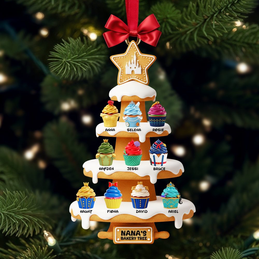 Sweet Cupcakes Christmas Ornament - Personalized Gifts For Grandmas 01Ohlu151025 - Image 3