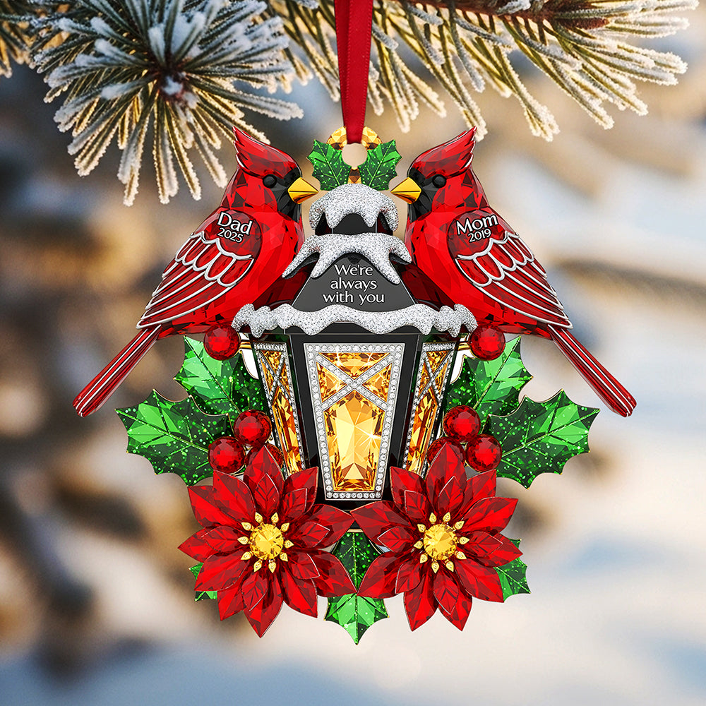 Memorial Cardinal Ornament - Personalized Gifts For Loved Ones 01Nata050925 - Image 2