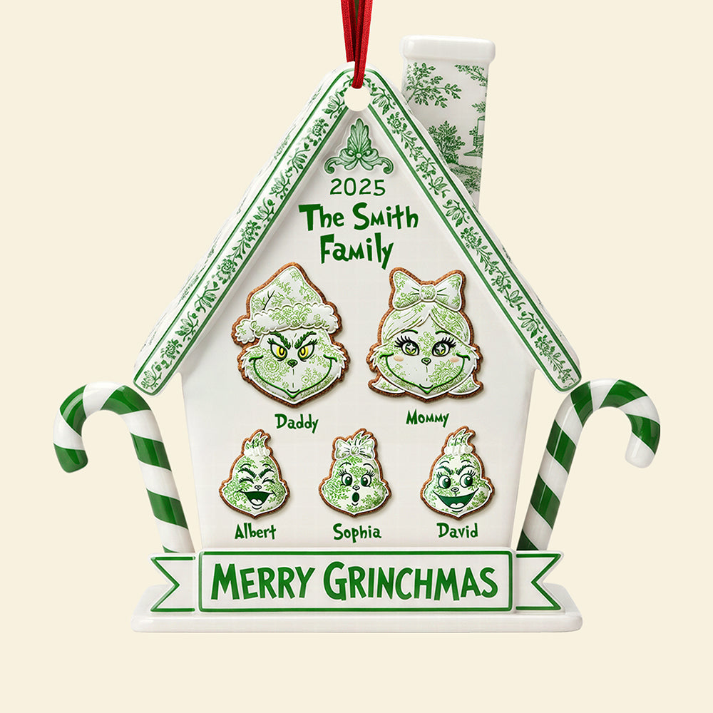 Whimsical Family Christmas Ornament – Personalized Gifts For Family 02Pgqn150925 - Image 4