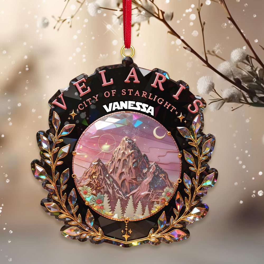 Dreamy City Of Star Ornament, Personalized Gifts For Fantasy Novel Fans 01Qhmg131025 - Image 2