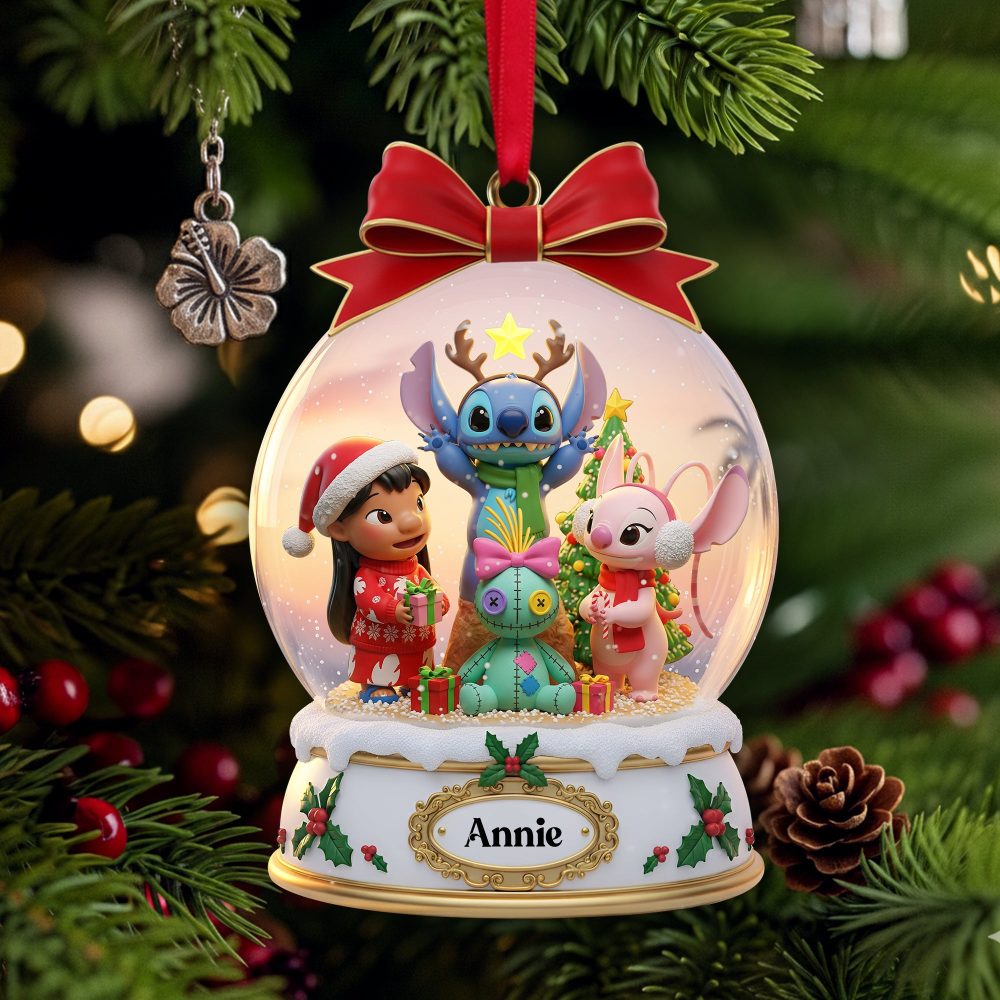 Holiday & Friends Christmas Ornament Personalized Gifts For Friends 04Pglu161025 - Image 2