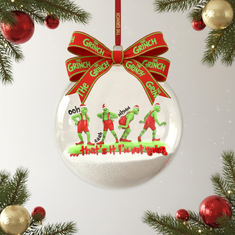 Funny Grumpy Anti-Social Christmas Ornament, Personalized Gifts For Movie Fans 04Qhmg300925 - Image 2