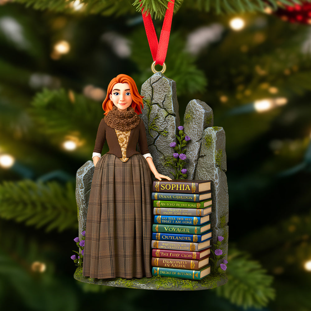 Personalized Gifts For Book Lovers Christmas Ornament 01Hutn171025