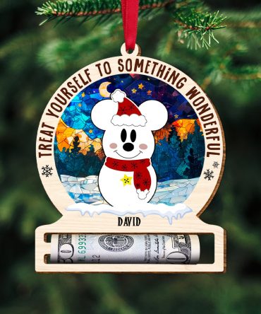 Personalized Christmas Gifts For Kids Money Holder Ornament 02Katn130924
