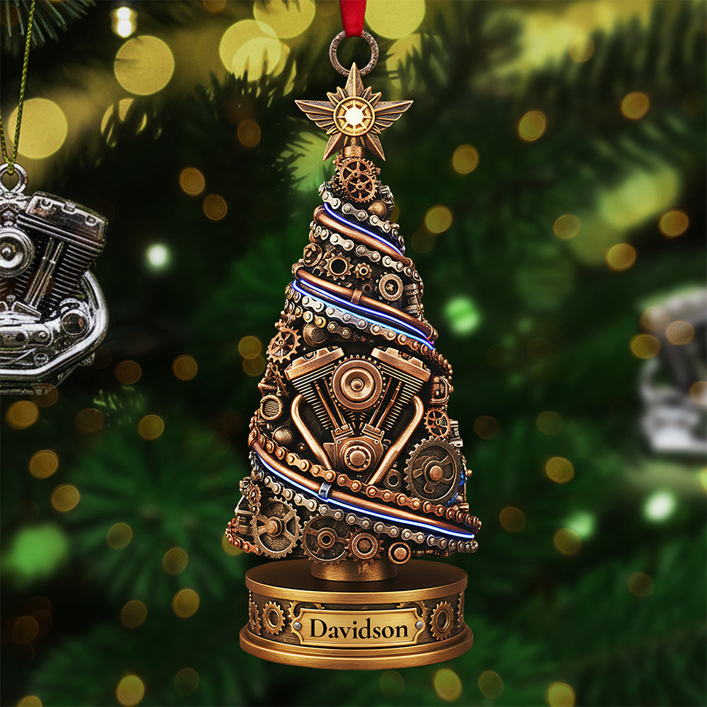 Personalized Gifts For Mechanic Christmas Ornament 03Tota250925 - Image 2