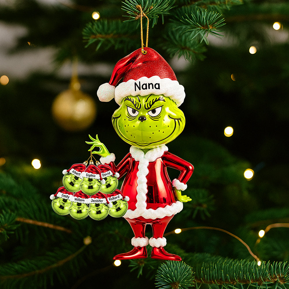Funny Holiday Christmas Ornament - Personalized Gifts For Family 05Pgqn150925 - Image 2