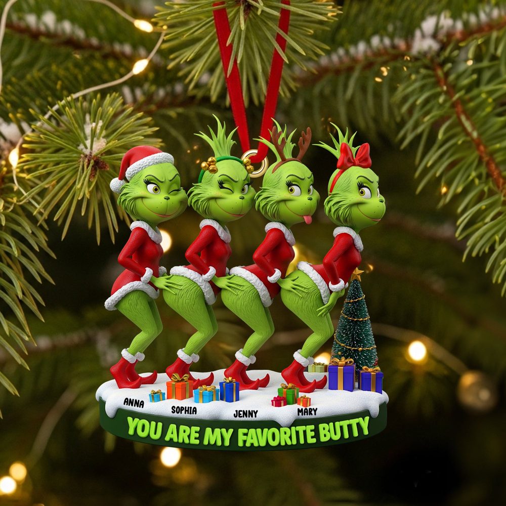 Personalized Funny Gifts For Besties Christmas Ornament 04Ohtn150925 - Image 2