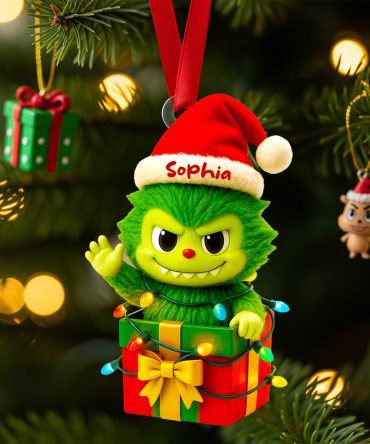 Bring Joy To Your Tree - Santa’S Little Ornament Personalized Christmas Gifts