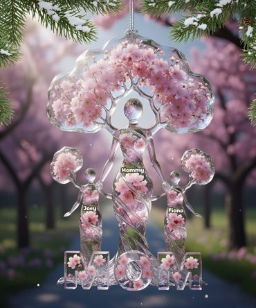 Embrace The Love: Personalized Tree Of Life Ornament - Unique Gift For Mom, Grandma, And More!