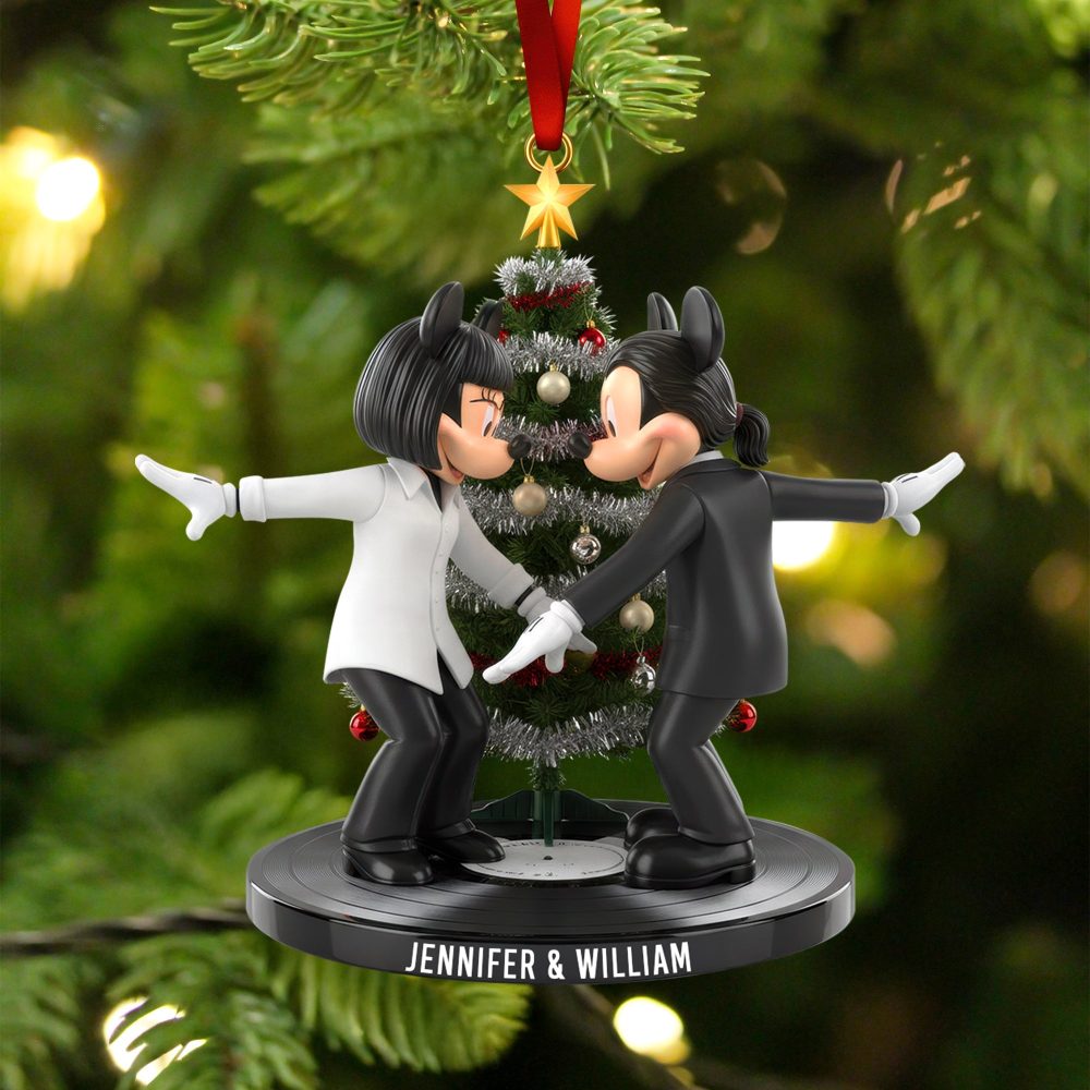 Dance Through Life Together - Personalized Dancing Couple Ornament - Image 2