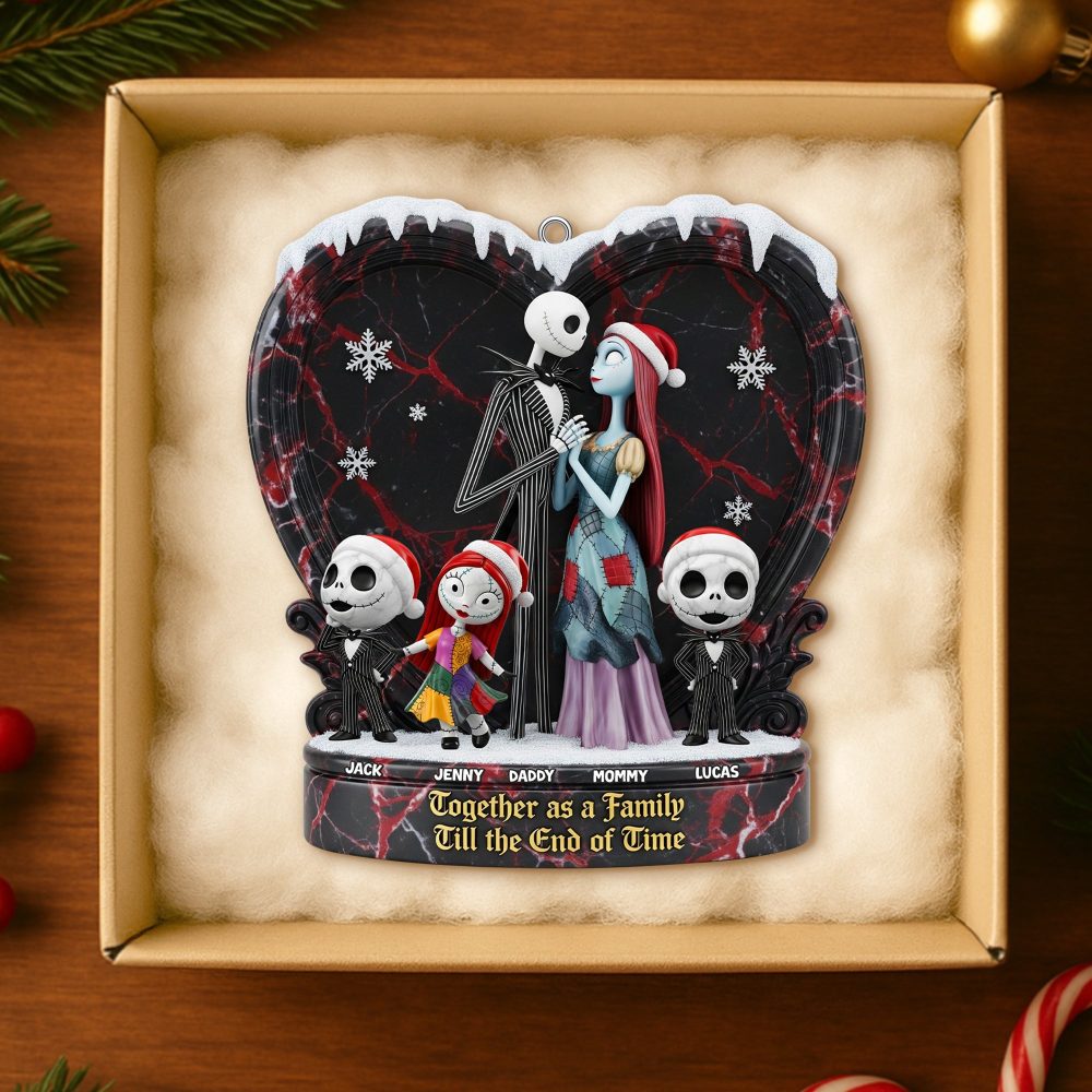 Together As A Family - Personalized Christmas Ornament For Loved Ones