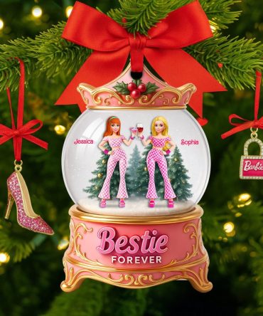 Bestie Forever Ornament - Personalized Gift For Besties
