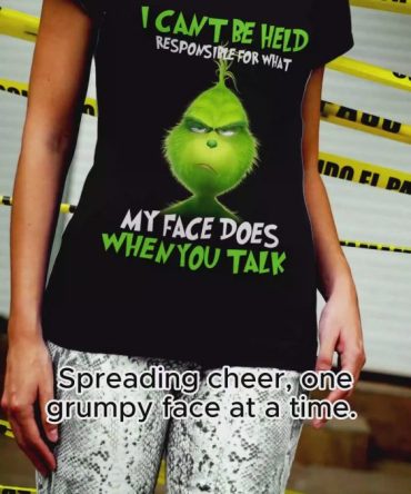 Grinch My Face Does - T-Shirt And Hoodie 0818