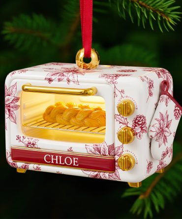 Bake The Joy! Personalized Baking Oven Ornament - Perfect Gift For Bakers