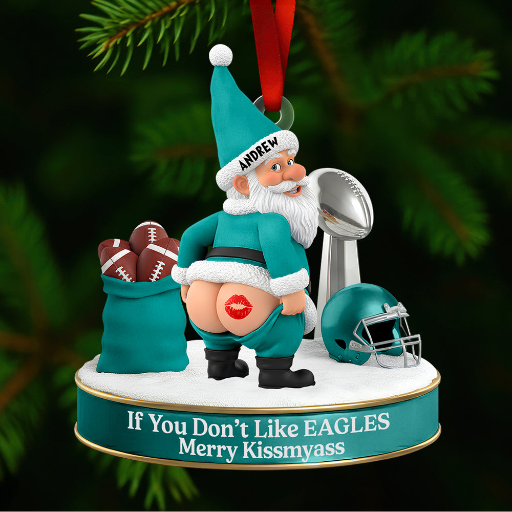Celebrate Your Team Spirit - Personalized Sport Lover Gnome Ornament