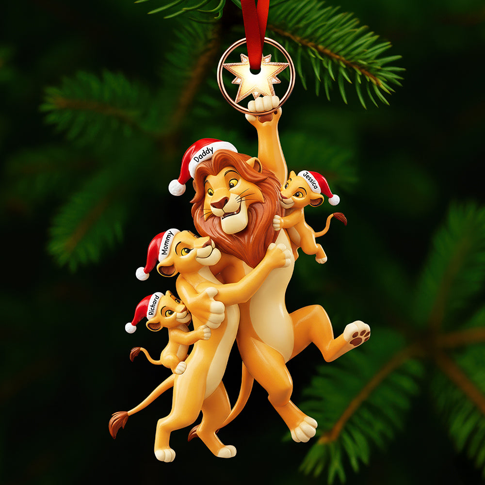 Celebrate Family Togetherness This Christmas - Personalized Family Ornament - Gift For Parents, Grandparents & Loved Ones - Image 2