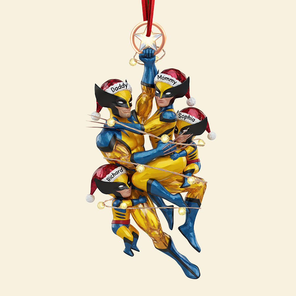 Extra Family Tree Ornament, Personalized Gifts For Family 02Qhqn240925 - Image 4