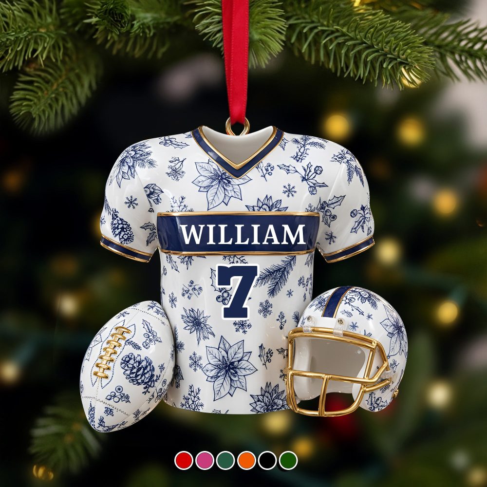 Personalized Christmas Festive Jersey Ornament 06Pglu300925 - Image 4
