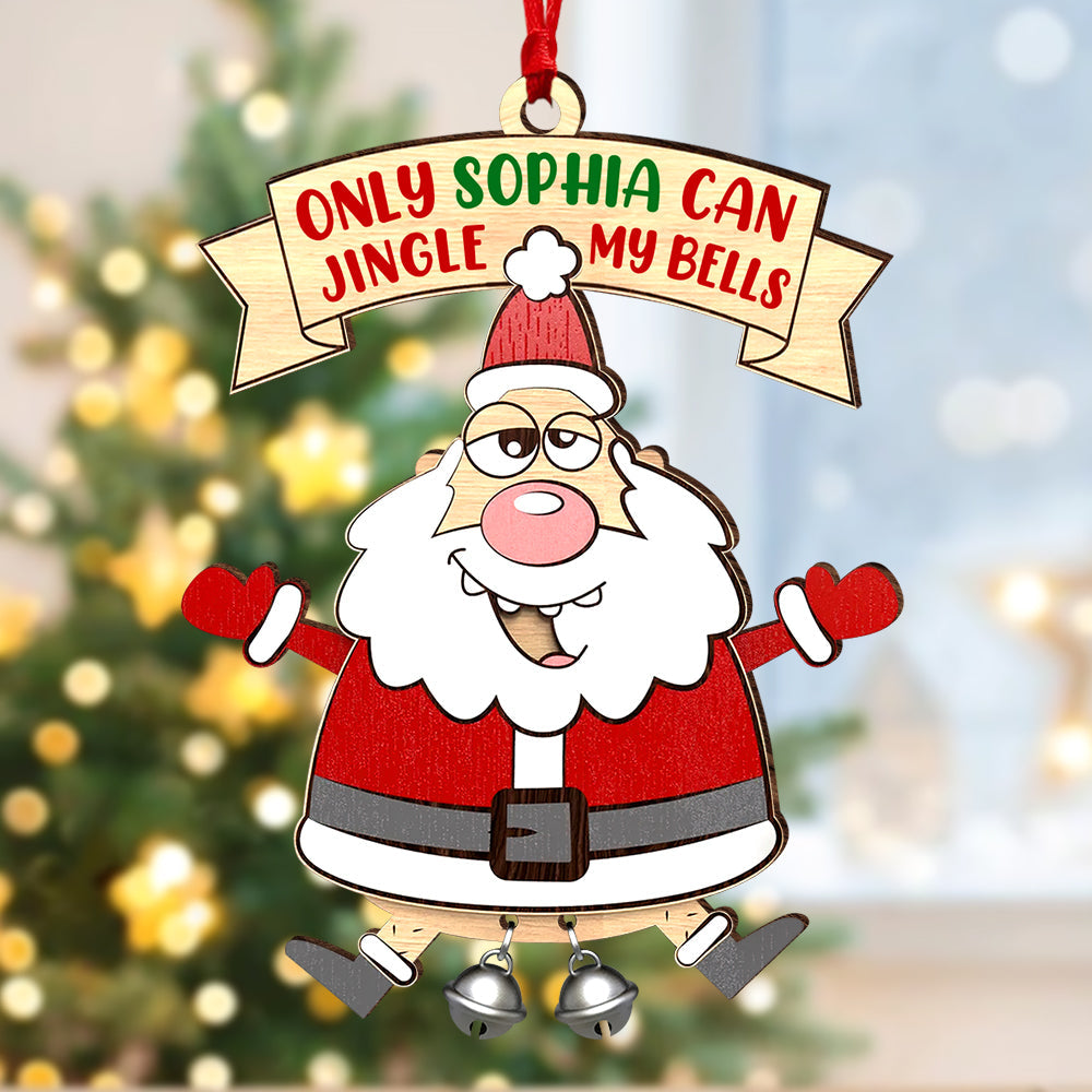 Personalized Gifts For Christmas Ornament Naughty Santa 06Acqn180924 - Image 2